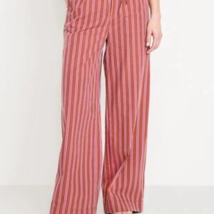 Forever 21 Pink Striped Pants